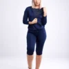 Mid-Rise Capri Fitness Leggings with Side Pockets - Image 23