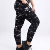 High-Waisted Classic Gym Leggings with Side Pockets - Image 2