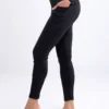 High-Waisted Classic Gym Leggings with Side Pockets - Image 6