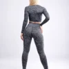 High-Waisted Classic Gym Leggings with Side Pockets - Image 16