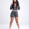 High-Waisted Athletic Shorts with Side Pockets - Image 12