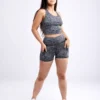 High-Waisted Athletic Shorts with Side Pockets - Image 16