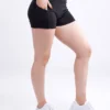 High-Waisted Athletic Shorts with Side Pockets - Image 35