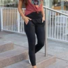 Brianna High Waist Pleated Pocket Leggings - Image 3