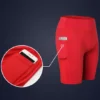 All Seasons Yoga Shorts Stretchable With Phone Pocket - Image 8